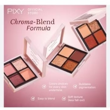 PIXY Wanderlust Quad Eyeshadow
