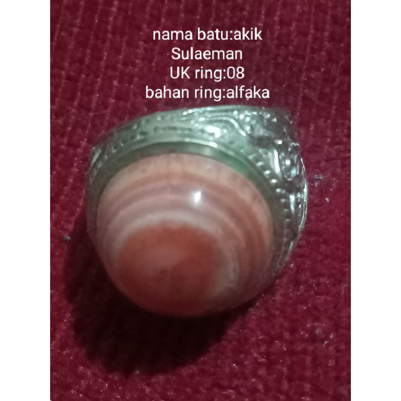 cincin batu akik