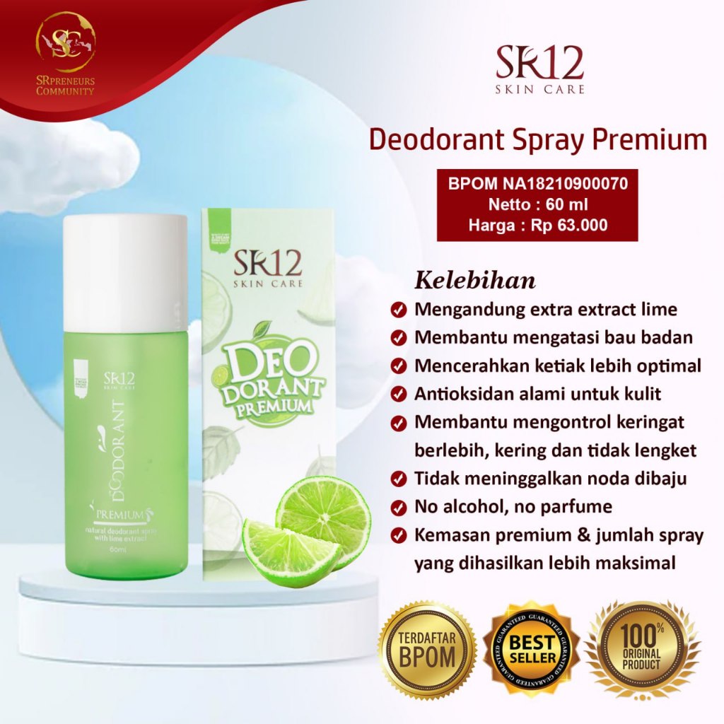Deodorant Herbal Spray sr12