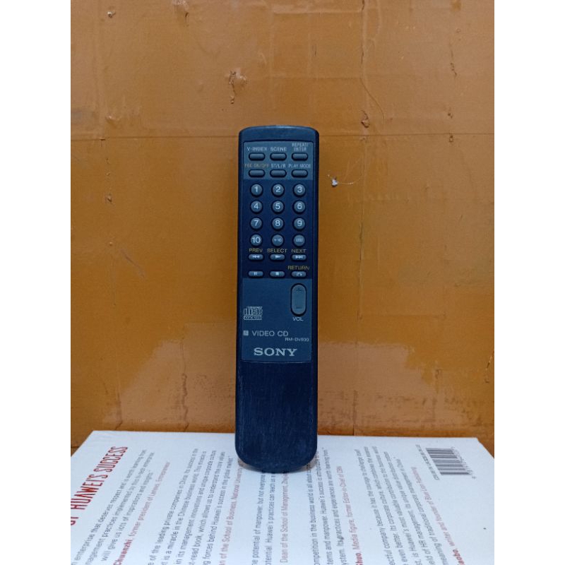 REMOTE VIDEO CD SONY SERI RM-DV500 ORIGINAL