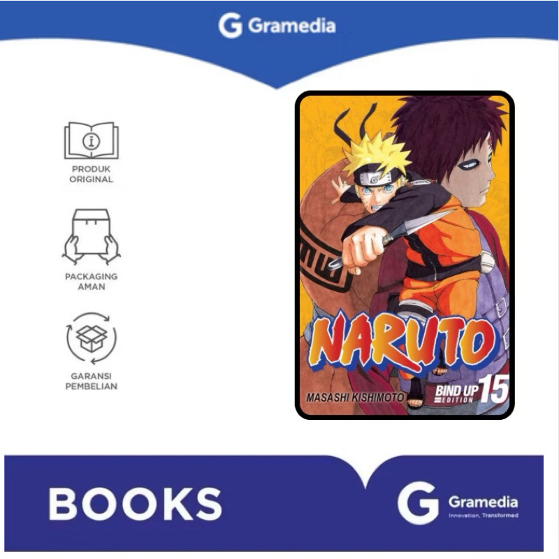 Komic Naruto Bind Up Edition 15