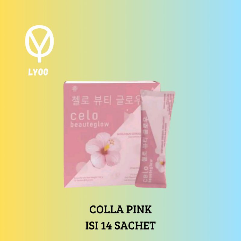 CELO BEAUTEGLOW COLLA STRAWBERRY 14 SACHET