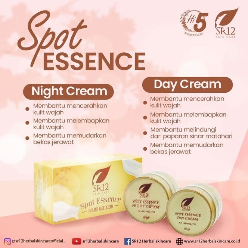 SPOT DAY CREAM solusi flek