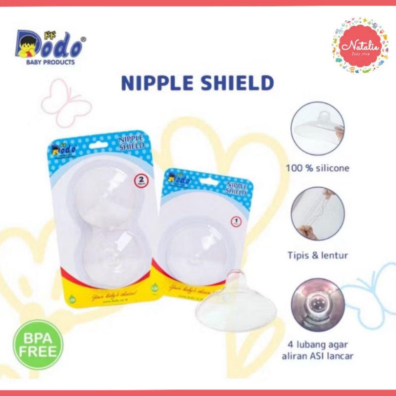 DODO Nipple Shield 1 pcs dan 2 pcs / Pelindung Puting