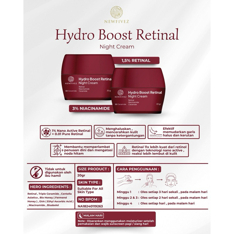 Hydro Boost Retinal
