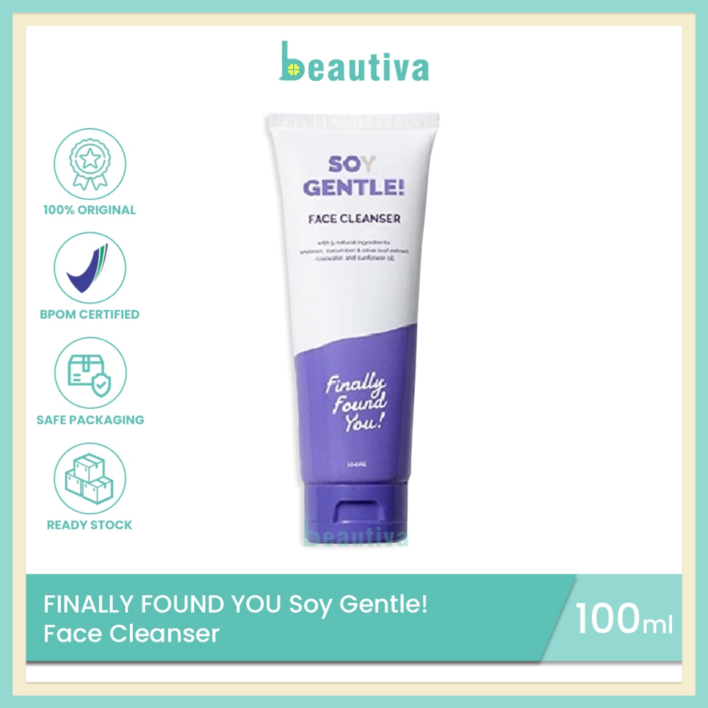 Finally Found You! SOY GENTLE Face Cleanser 100ml