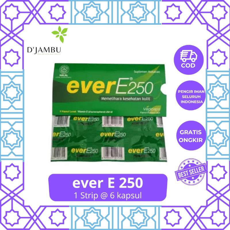 Ever E 250 IU isi 6 Kapsul / Strip