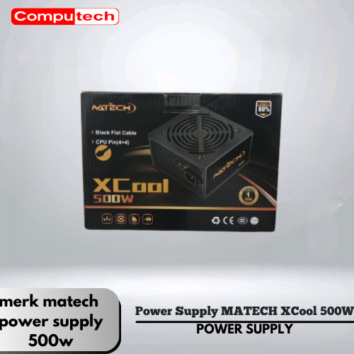 Power Supply XCool Natech 500W