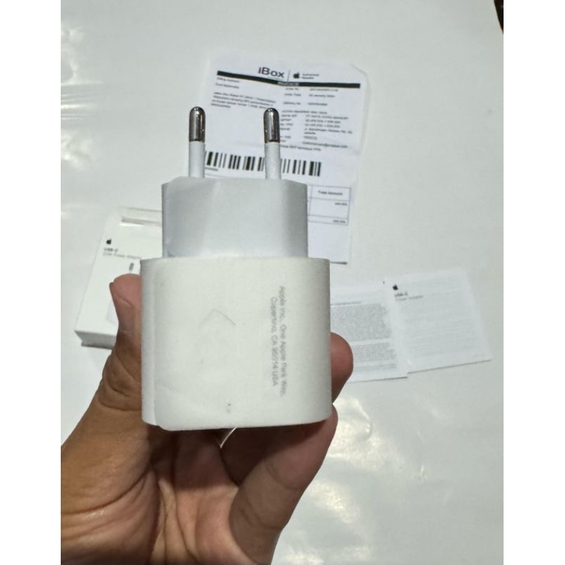 adapter charger iphone 20w ori