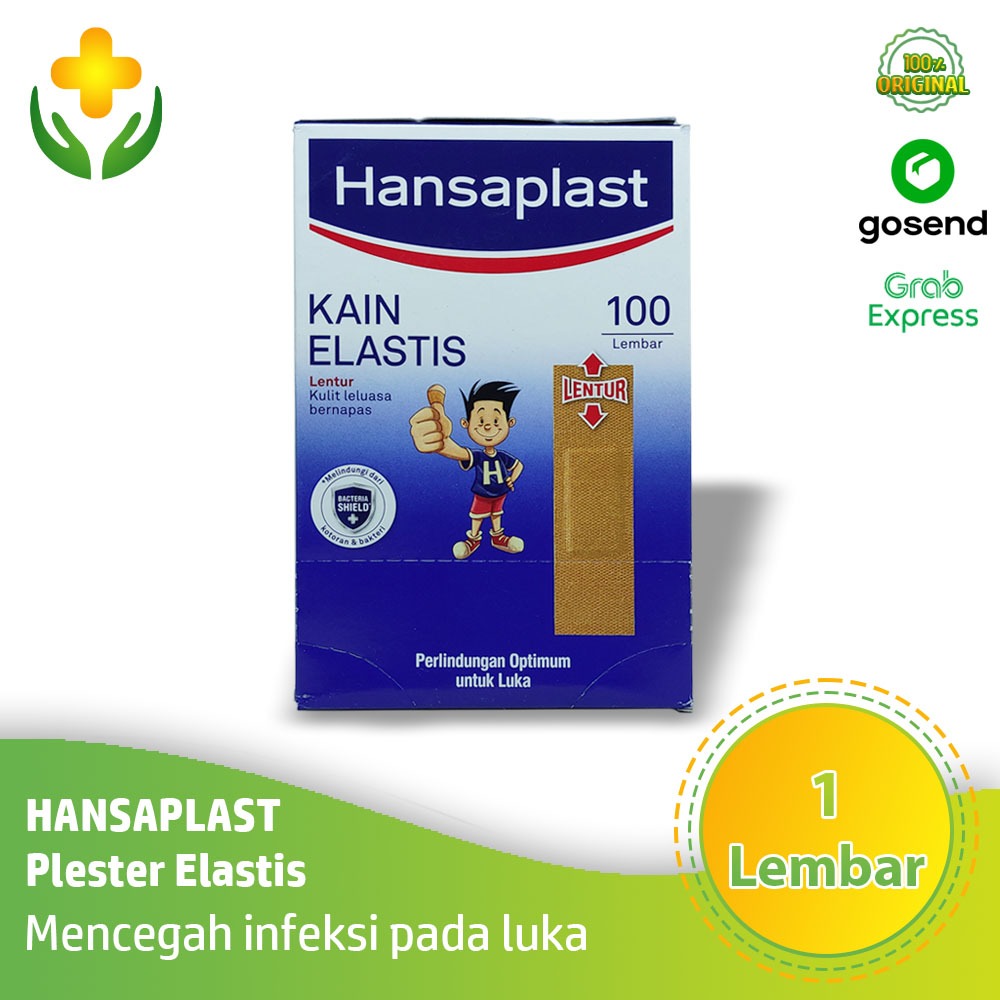 Hansaplast Kain Elastis 10 Lembar Plester Luka