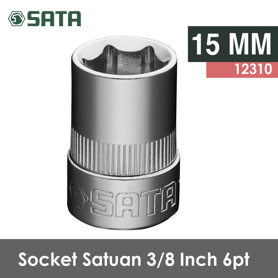 SATA - SOCKET 3/8 INCH 15 MM 12310 SATA TOOLS