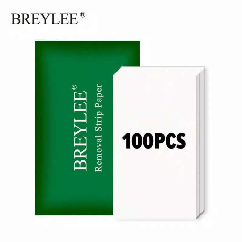 BREYLEE REMOVER STRIP PAPER 100PCS