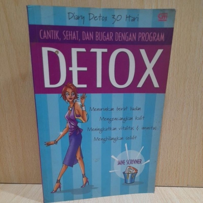 buku original "Canti Sehat Dan Bugar Dengan Program  DETOX.