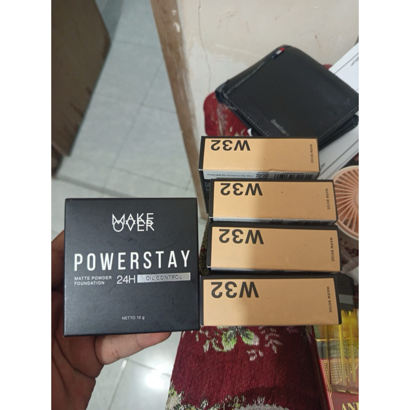 make over powder matte foundation