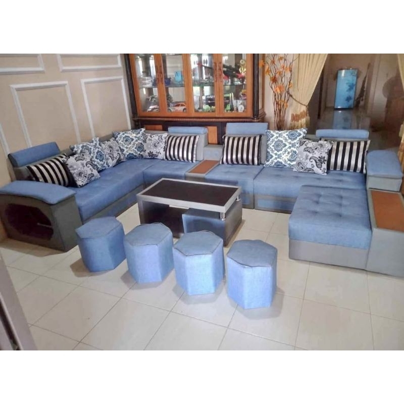 sofa beranak ruang tamu