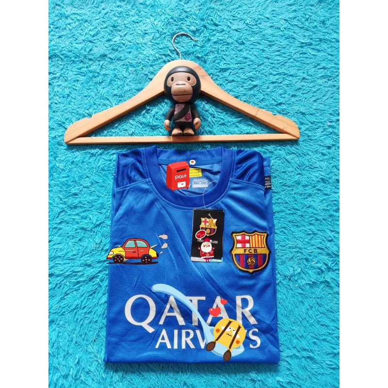 Jersey Barsa GK Biru 13/14