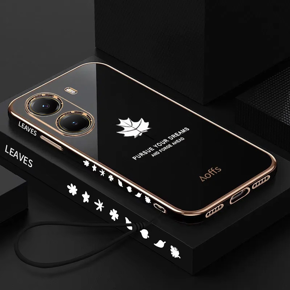 Case Poco X7 Pro 5G Softcase Maple Elektro Plating Camera Protect