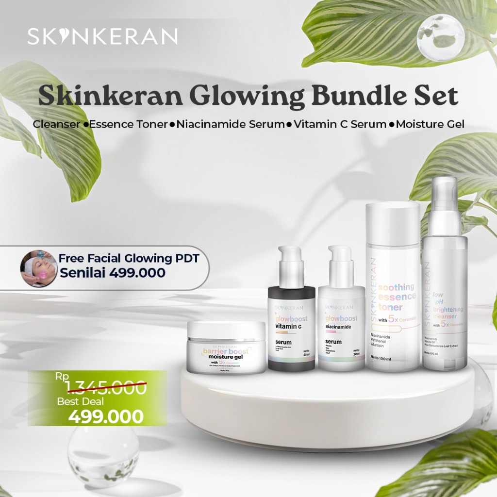 1 Set Paket Glowing Skinkeran