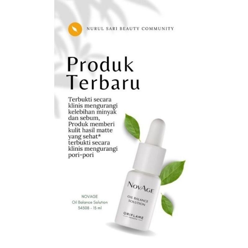novage oil balance solution