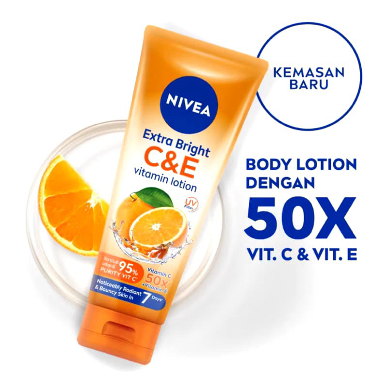 Nivea Extra Bright C & E Vitamin Lotion