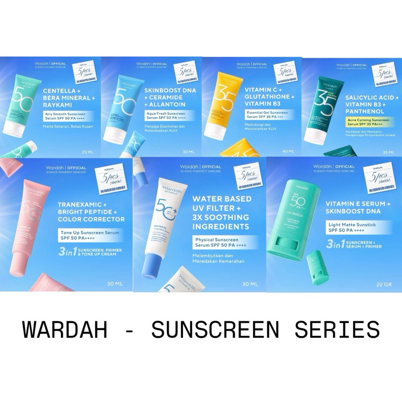WARDAH - SUNSCREEN SERIES