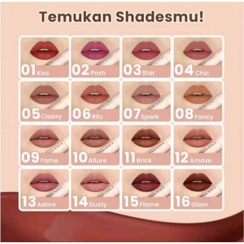 Hanasui Lip Cream Mattedorable