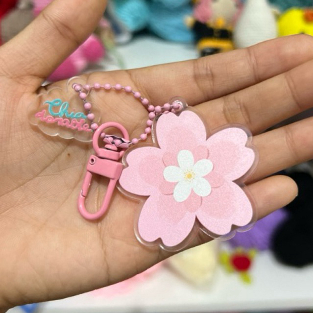 Sakura Keychain
