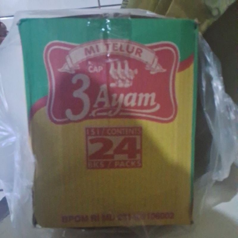 mie telur cap 3 Ayam