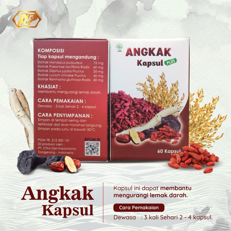 Angkak Kapsul - Red Yest