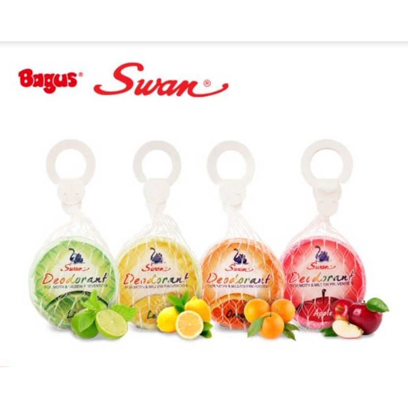 Swan Deodorant  Gantung 2pcs 2x80gr