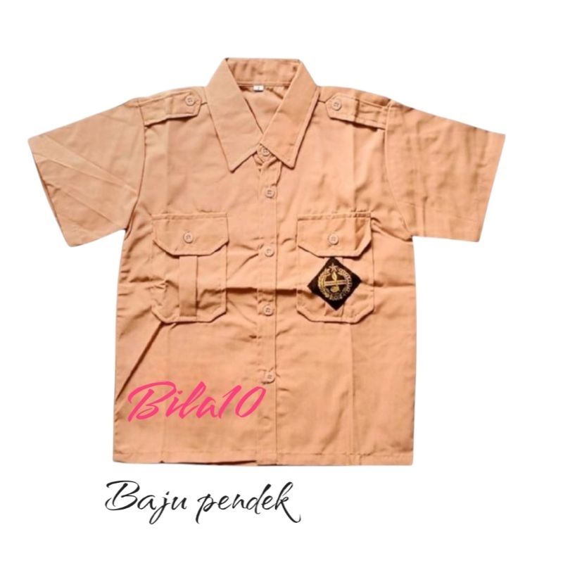 baju pramuka pendek sd