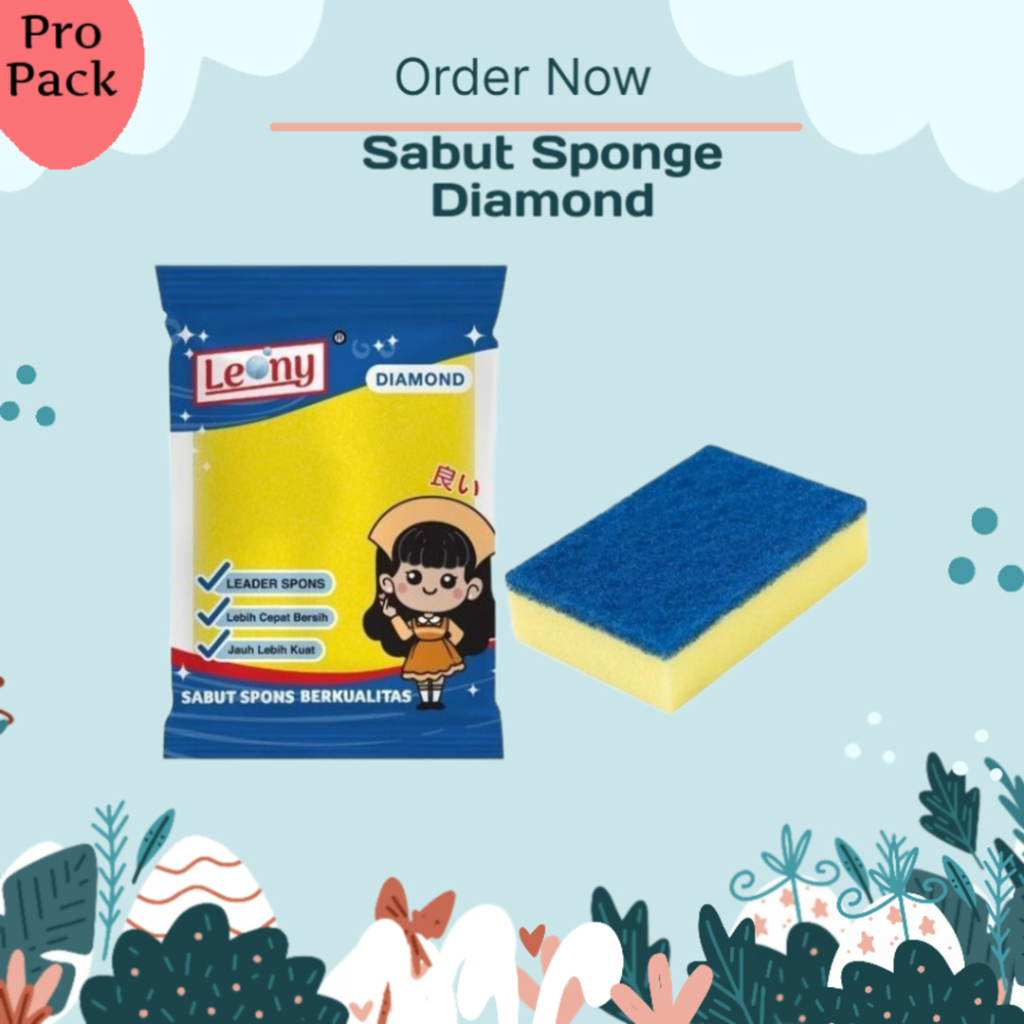 SABUT SPONGE DIAMOND Extra Kuat