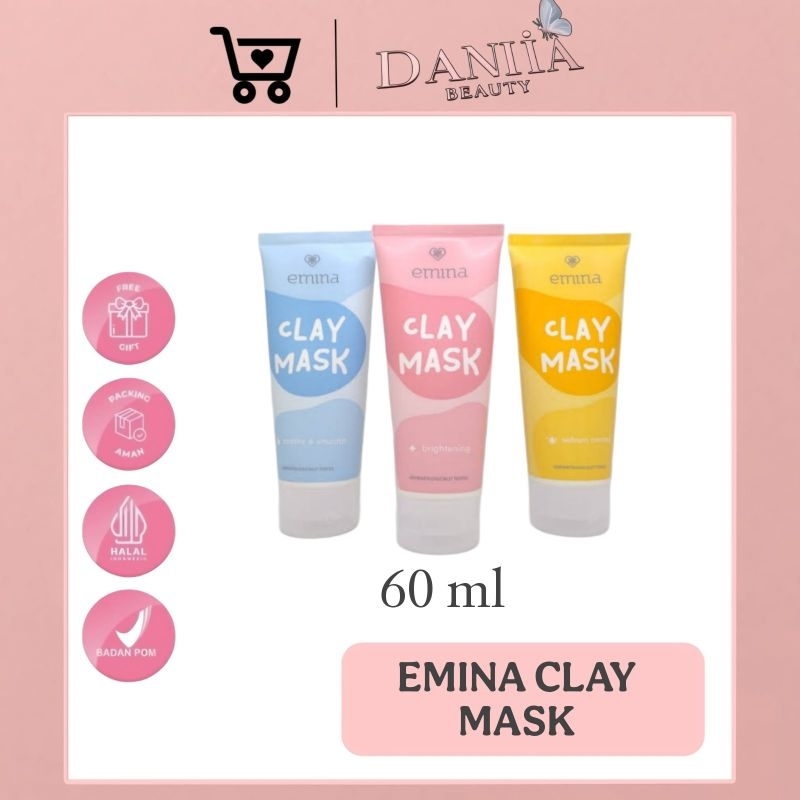 EMINA CLAY MASK 60ml