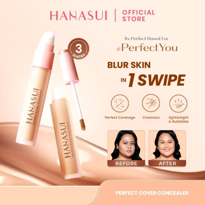 Hanasui Perfect Cover Concealer 01 Fair