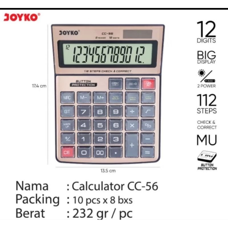 Calculator Joyko CC-56