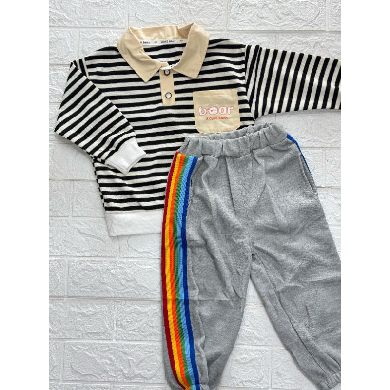 setelan sweater anak