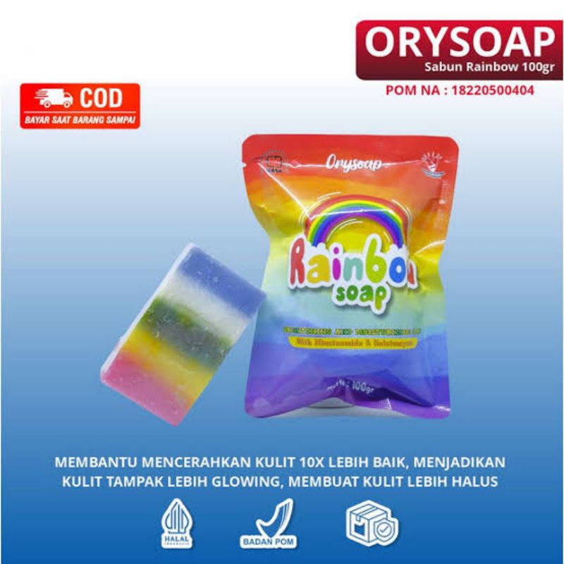 Sabun Rainbow Nasa