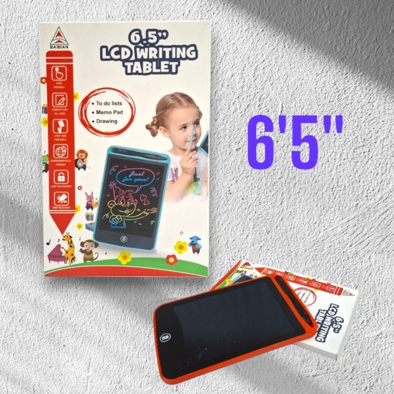 COD PAPAN TULIS ANAK /LCD WRITING TABLET 6'5"
