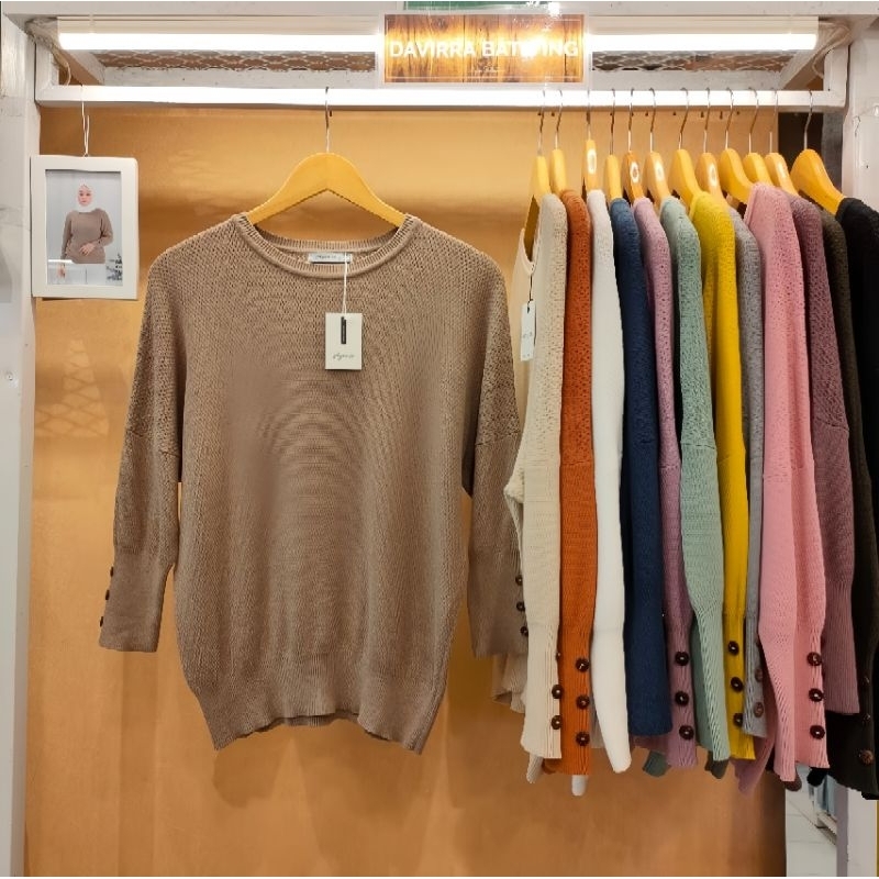 Davirra Knit sweater batwing