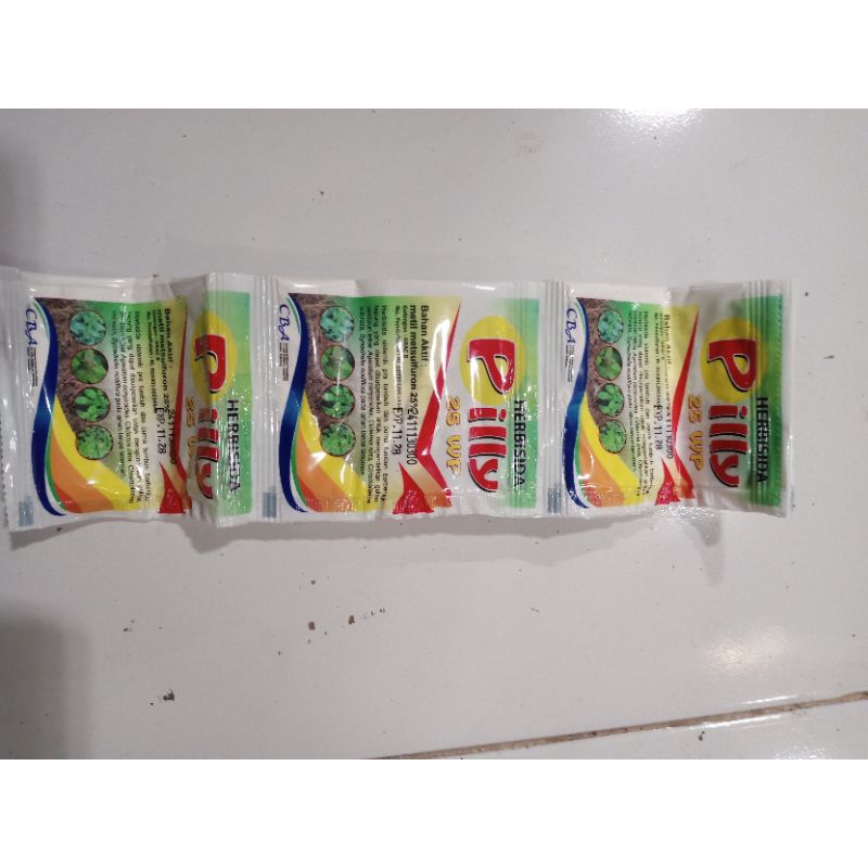 obat herbisida pohon2an PILLY 5gr