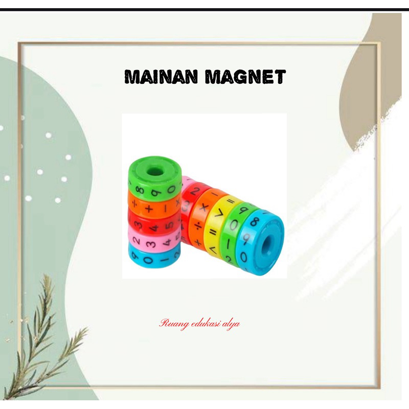 MAINAN EDUKASI MATEMATIC MAGNET