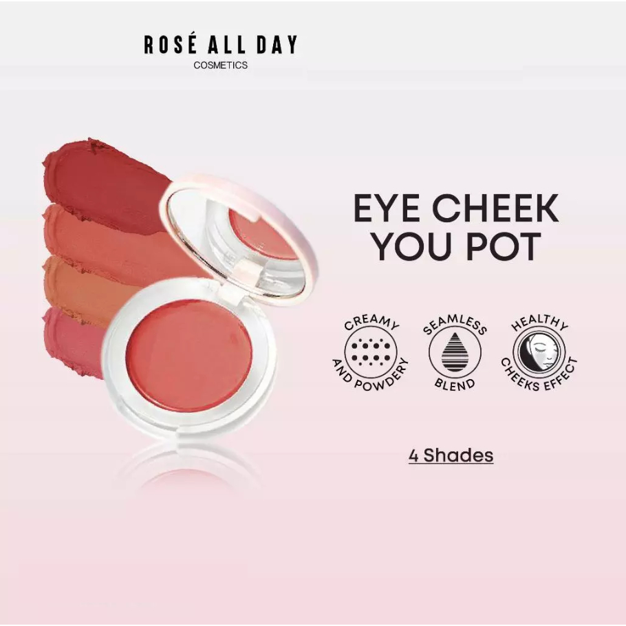 Rose All Day Eye Cheek You Pot