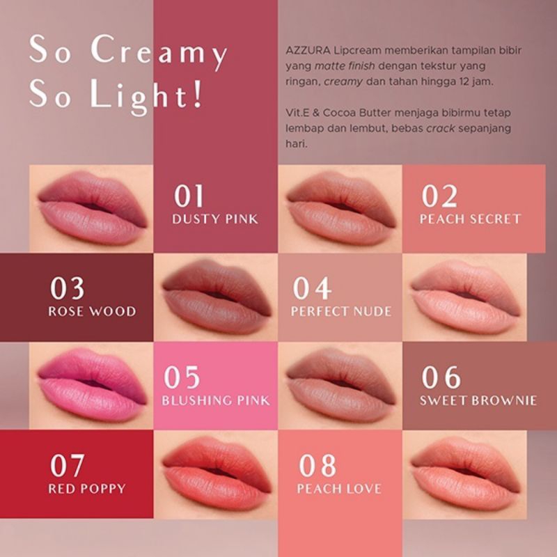Azzura Matte Lipcream