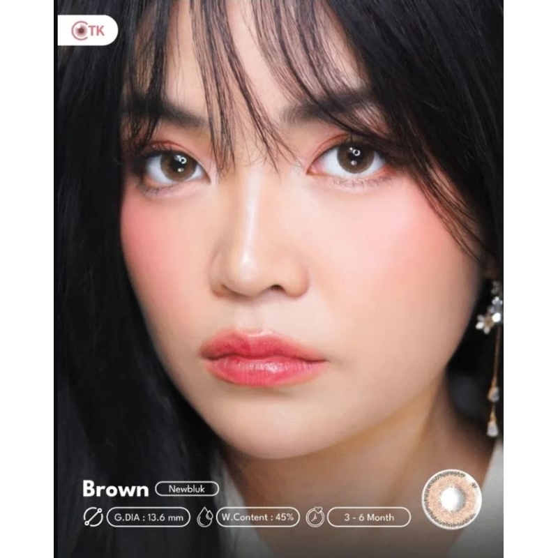 Softlens Newbluk by CTK Normal/Plano