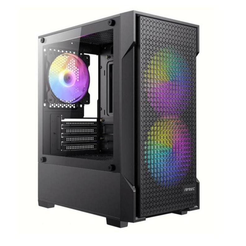 Antec VX100M ARGB | CASING PC GAMING M-ATX