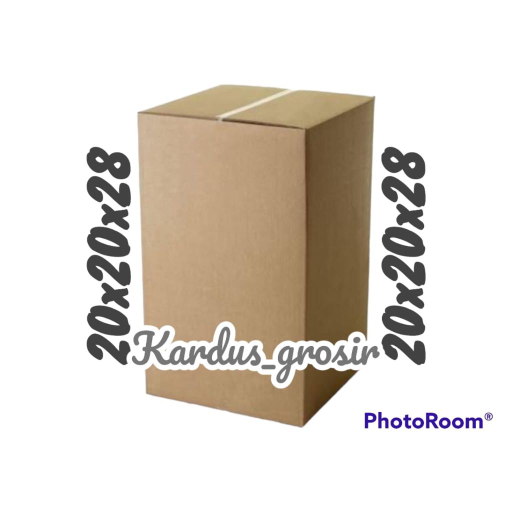 kardus box 20x20x28
