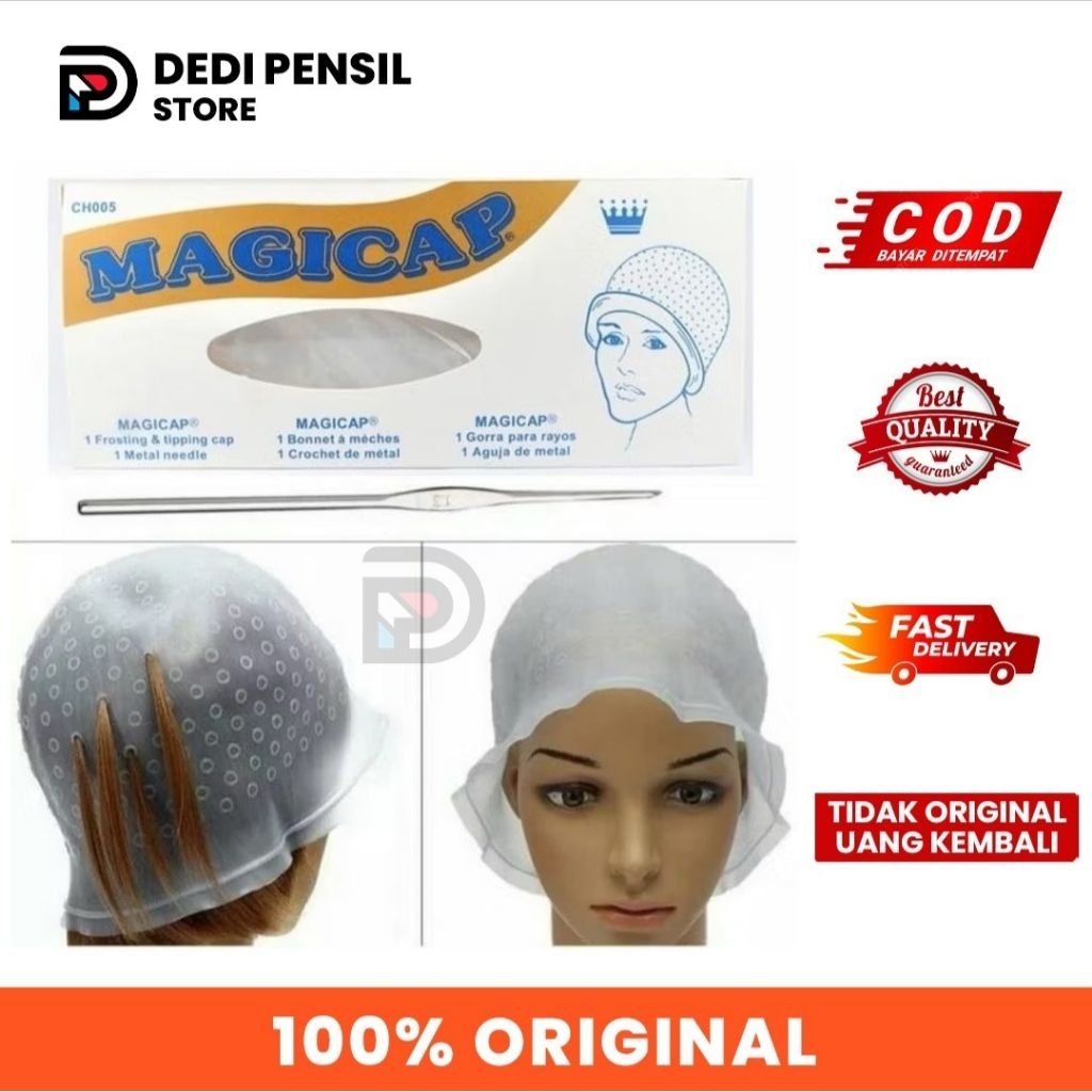 (BISA COD) MAGICAP TOPI HIGHLIGHT TOPI SEMIR