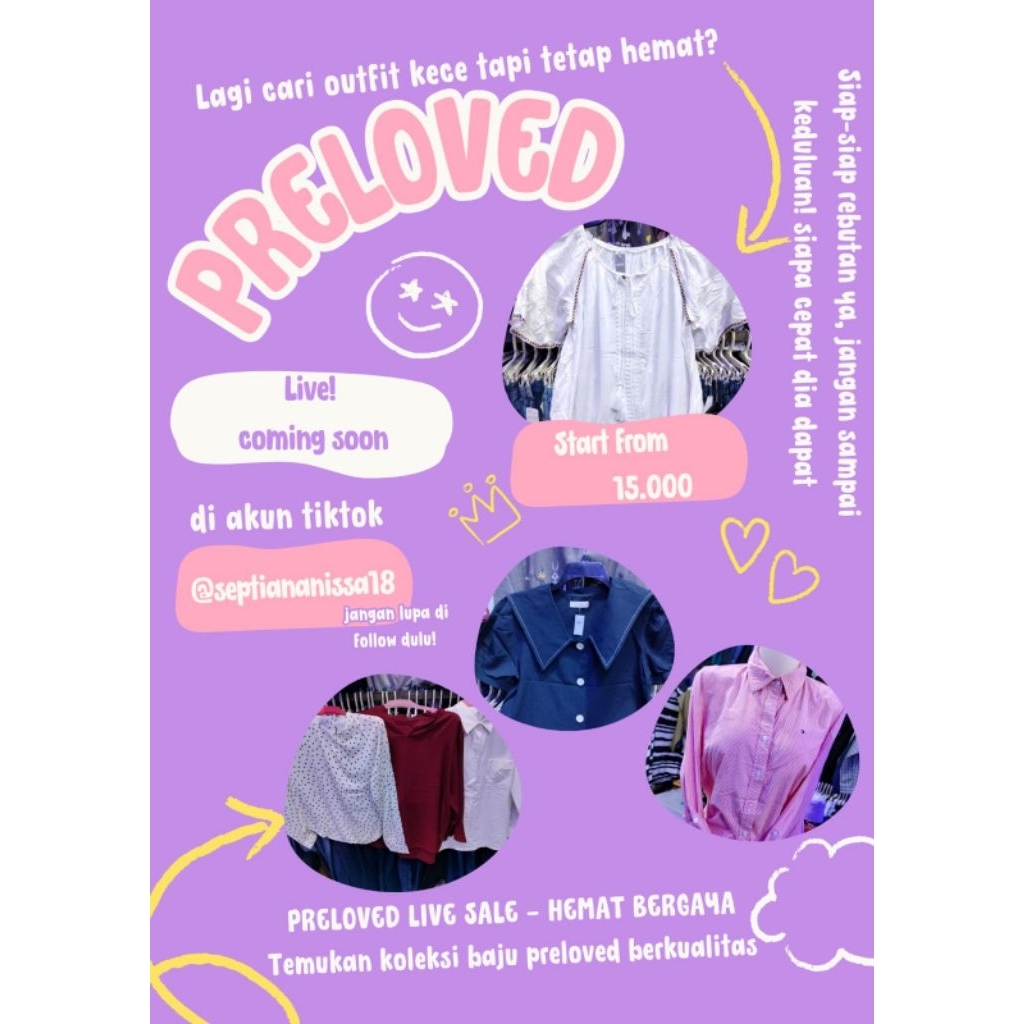 PRELOVED LIVE TT