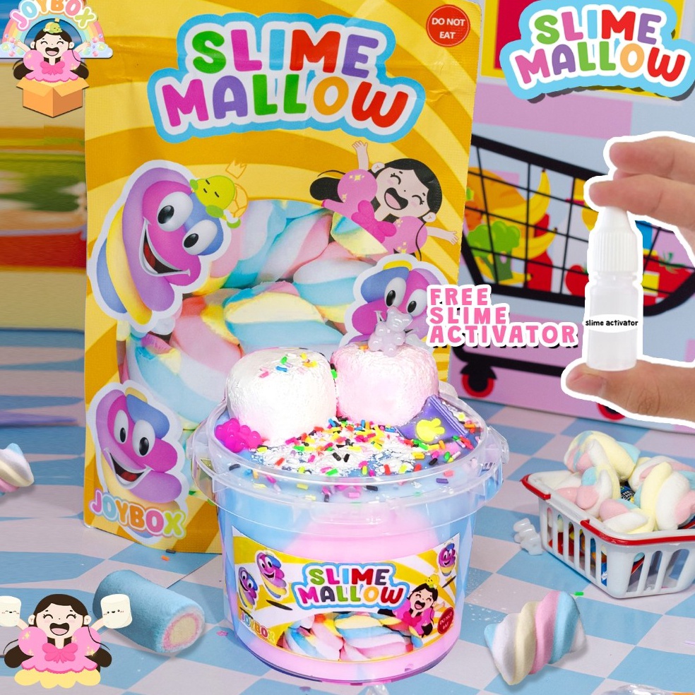 SLIME MALLOW by JOYBOX MAINAN SLIME EDUKATIF KODE E2I5