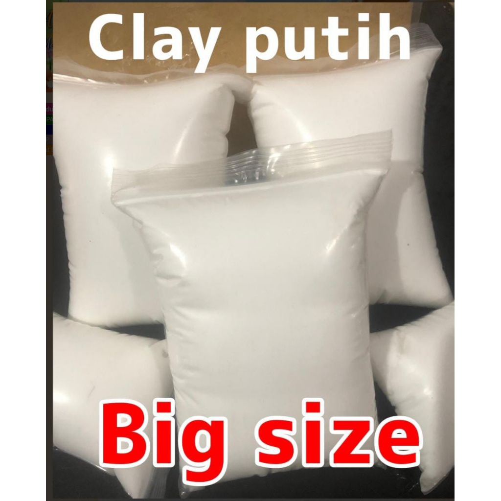CLAY PUTIH MAINAN ANAK